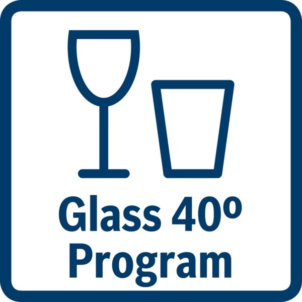 Program Glass 40 °C
