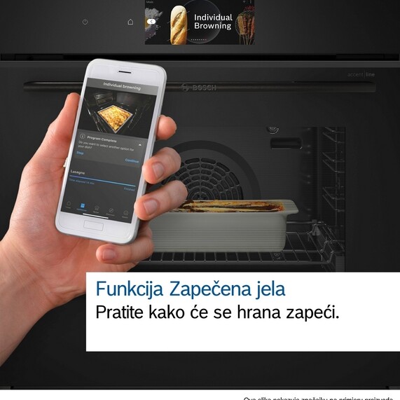 Funkcija Zapečena jela